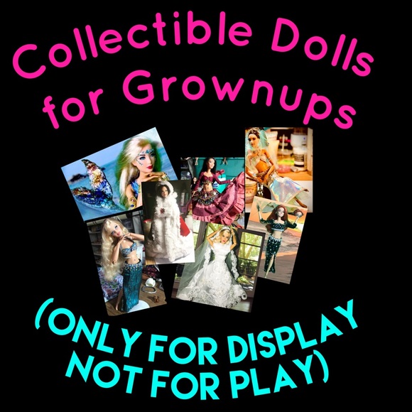 Collectible OOAK dolls for displaying, not playing - Picture 6 of 16